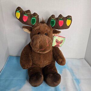 Build A Bear Hal Moose 12" Plush Stuffed Animal Small Reindeer Moose W/ Tag